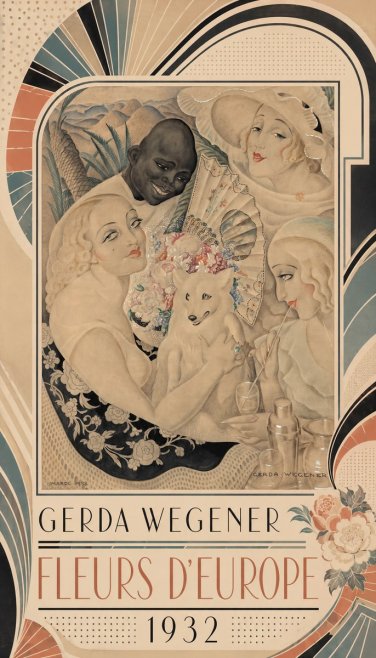Gerda Wegener Fleurs D'europe No5 - Juliste