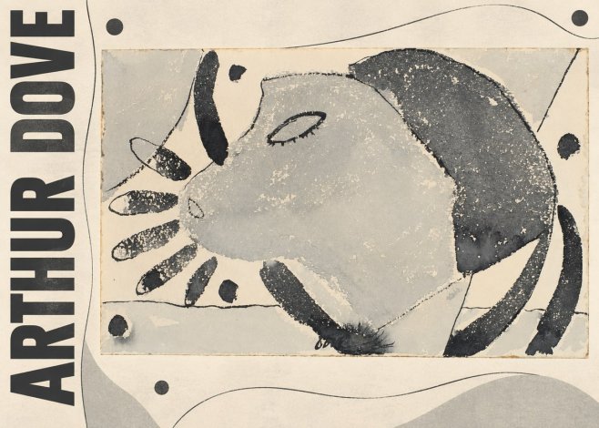 Arthur Dove Head No2 - Juliste