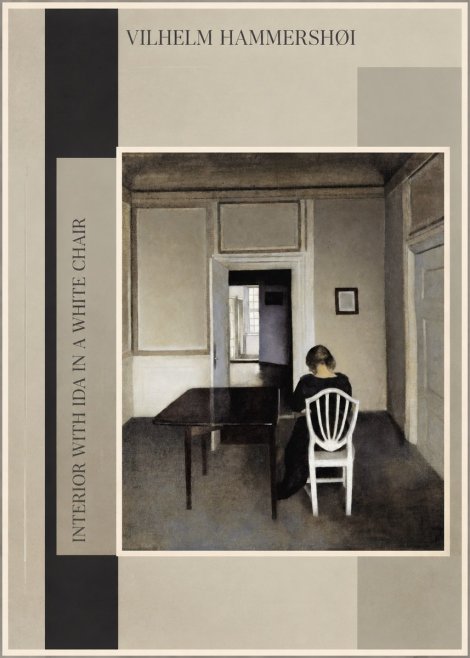 Vilhelm Hammershøi Interior with Ida in a White Chair No3 - Juliste