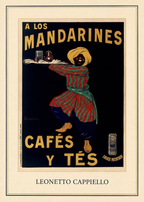 Leonetto Cappiello A Los Mandarines No4 - Juliste