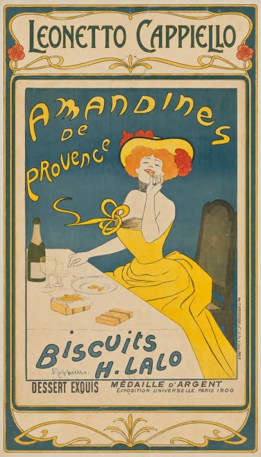 Leonetto Cappiello Amandines De Provence Biscuits H. Lalo II No1 - Juliste