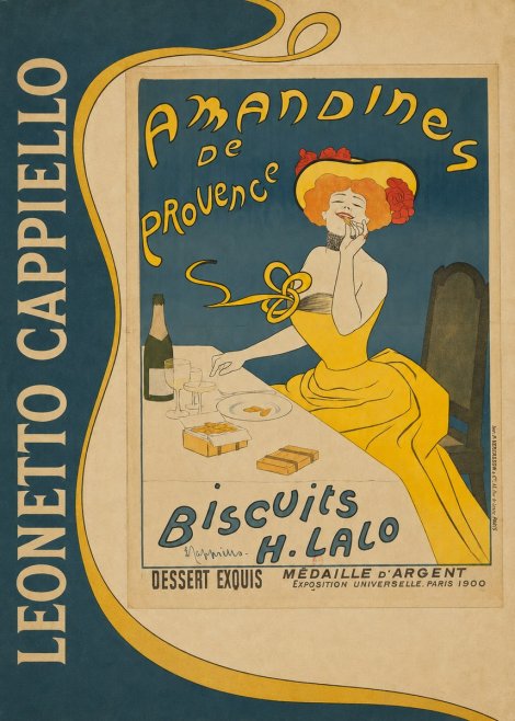 Leonetto Cappiello Amandines De Provence Biscuits H. Lalo II No2 - Juliste