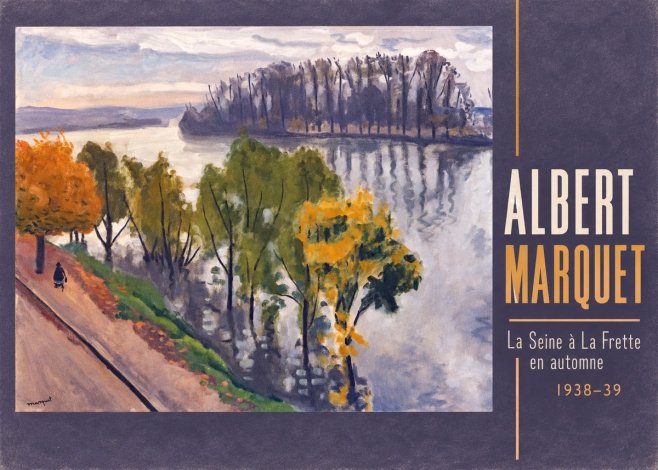 Albert Marquet La Seine À La Frette En Automne No5 - Juliste