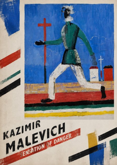 Kazimir Malevich Sensation of Danger No5 - Juliste