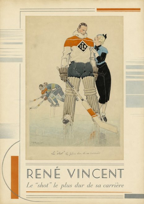 René Vincent Le "Shot" Le Plus Dur De Sa Carrière No3 - Juliste