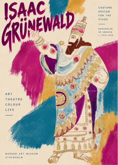 Isaac Grünewald The Theatre Lives No2 - Juliste