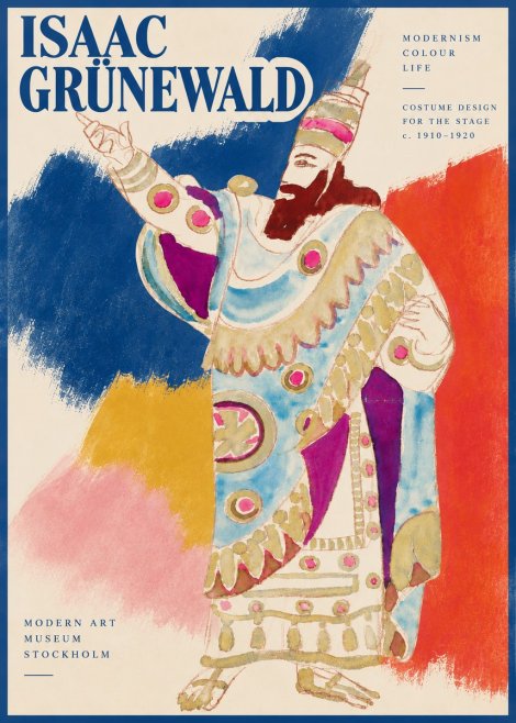 Isaac Grünewald The Theatre Lives No4 - Juliste