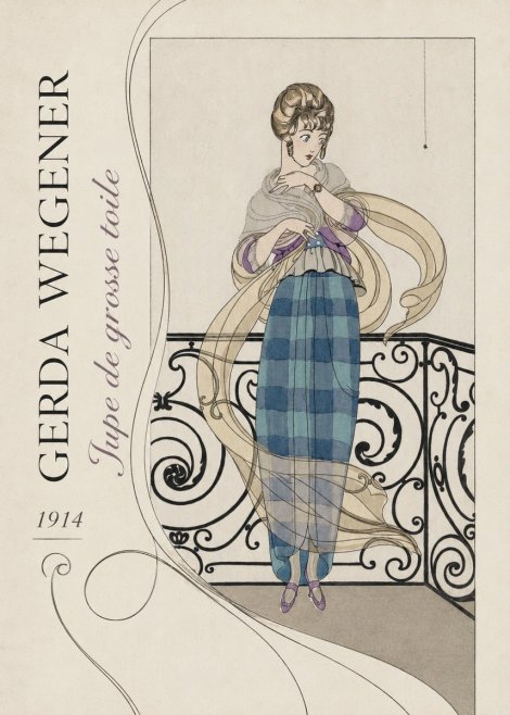 Gerda Wegener Jupe De Grosse Toile No2 - Juliste