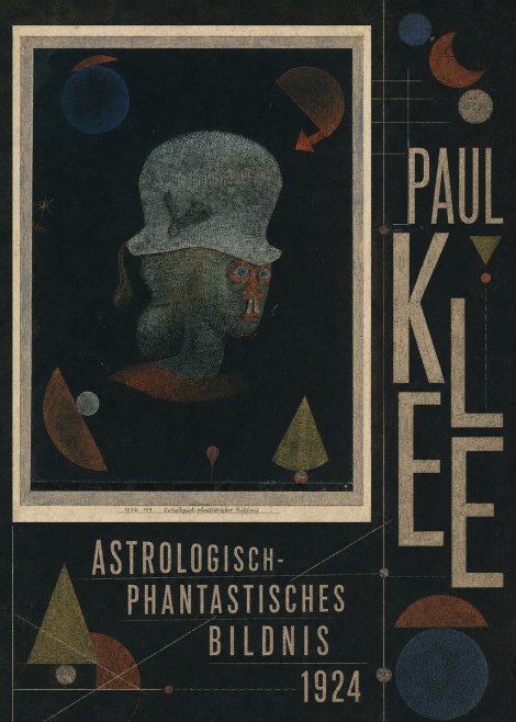 Paul Klee Astrologisch-phantastisches Bildnis No5 - Juliste