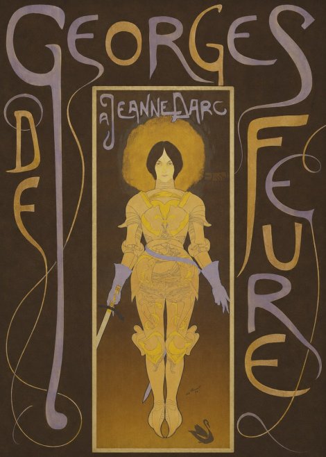 Georges de Feure À Jeanne D'arc No5 - Juliste