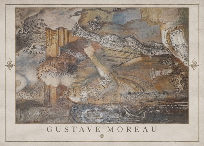 Gustave Moreau Study for the Triumph of Death No2 - Juliste