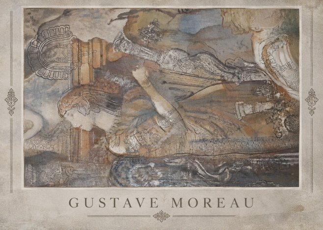 Gustave Moreau Study for the Triumph of Death No5 - Juliste