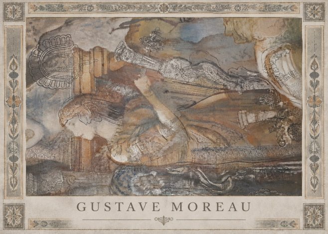 Gustave Moreau Study for the Triumph of Death No6 - Juliste