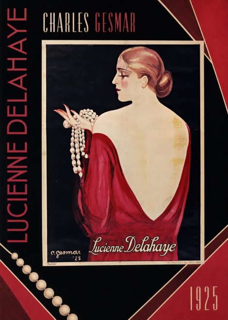 Charles Gesmar Lucienne Delahaye No6 - Juliste