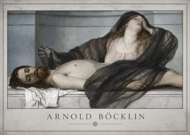 Arnold Böcklin Marie Magdalene No2 - Juliste