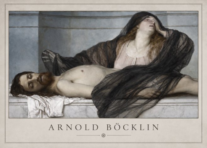 Arnold Böcklin Marie Magdalene No4 - Juliste