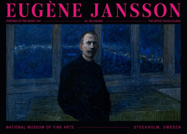 Eugène Jansson Portrait of the Artist, 1911 No5 - Juliste