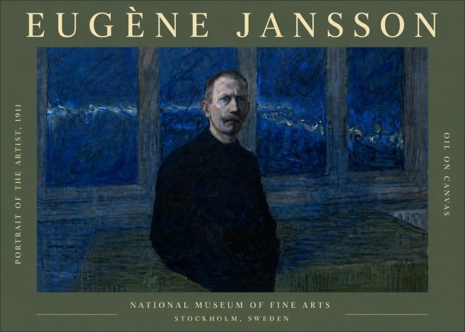 Eugène Jansson Portrait of the Artist, 1911 No6 - Juliste