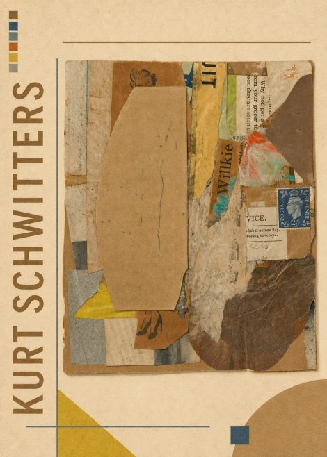 Kurt Schwitters Abstract Merz Collage No1 - Juliste