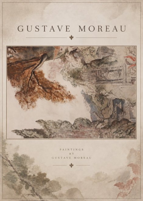 Gustave Moreau Architectural Study No5 - Juliste