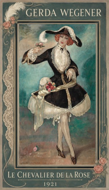 Gerda Wegener Le Chevalier De La Rose No1 - Juliste