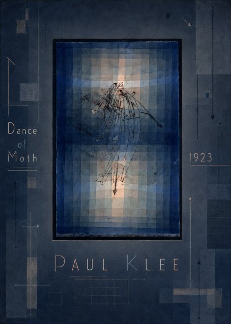 Paul Klee Dance of Moth No3 - Juliste