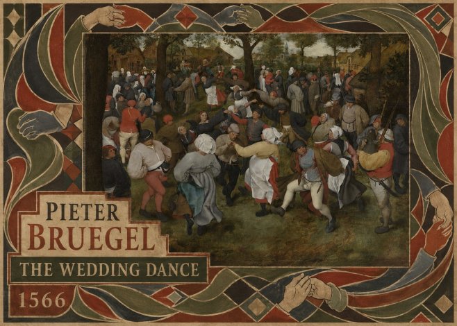 Pieter Bruegel The Wedding Dance I No5 - Juliste