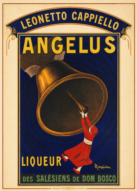Leonetto Cappiello Angelus No3 - Juliste