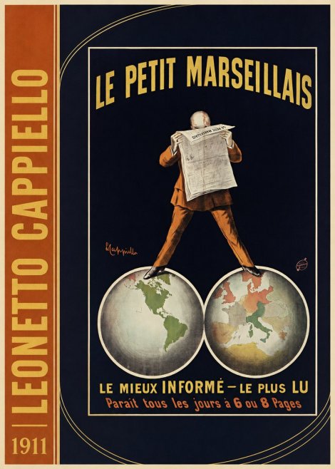 Leonetto Cappiello Le Petit Marseillais No2 - Juliste