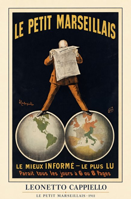 Leonetto Cappiello Le Petit Marseillais No3 - Juliste