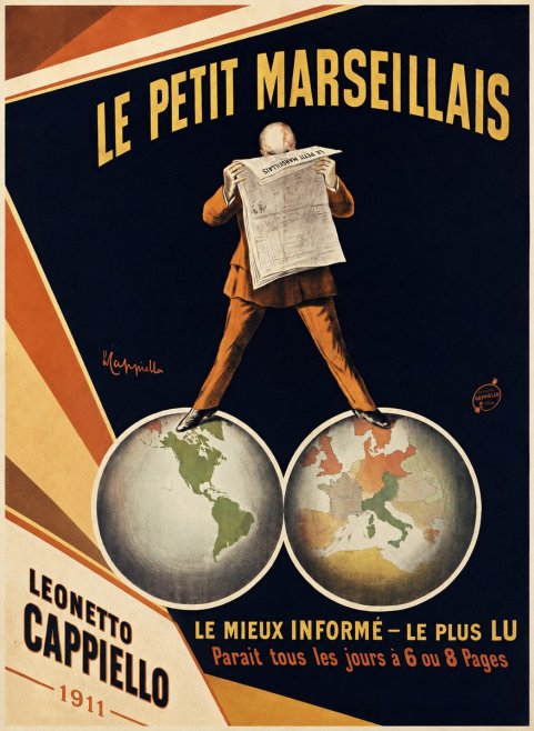 Leonetto Cappiello Le Petit Marseillais No6 - Juliste