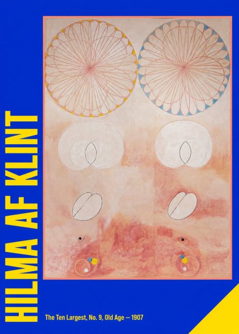 Hilma af Klint The Ten Largest, No. 9, Old Age – 1907 No2 - Juliste
