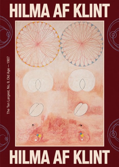 Hilma af Klint The Ten Largest, No. 9, Old Age – 1907 No3 - Juliste