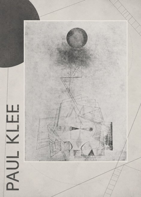 Paul Klee Abstract Study with Sphere and Ladder No6 - Juliste