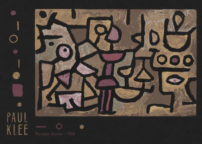 Paul Klee Musique Diurne No6 - Juliste