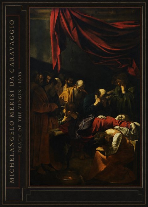 Michelangelo Merisi da Caravaggio Death of the Virgin No3 - Juliste
