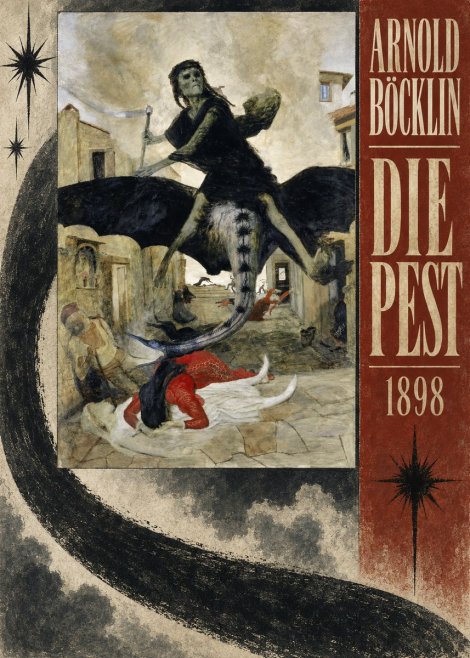 Arnold Böcklin Die Pest II No6 - Juliste