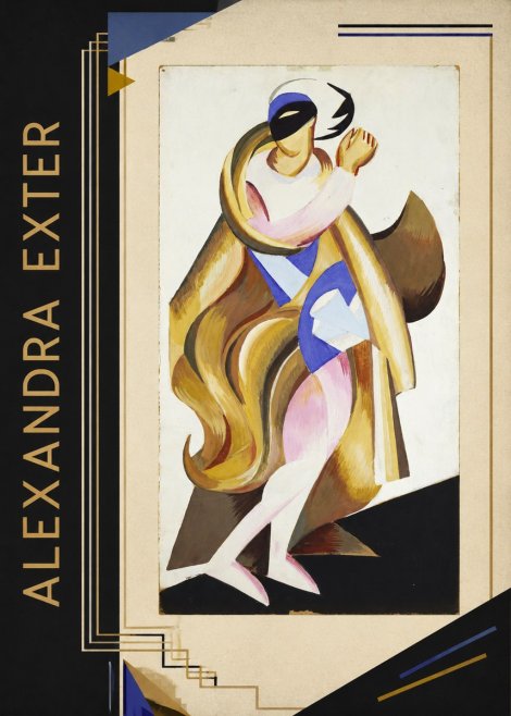 Alexandra Exter Art Deco Figure No2 - Juliste