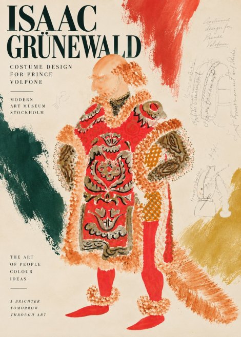 Isaac Grünewald Costume Design for a Theatre Production No5 - Juliste