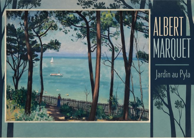 Albert Marquet Jardin Au Pyla No2 - Juliste