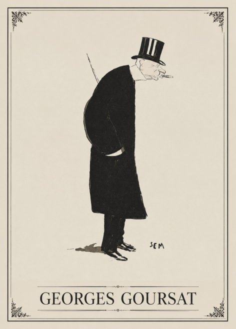 Georges Goursat Georges Goursat II No1 - Juliste