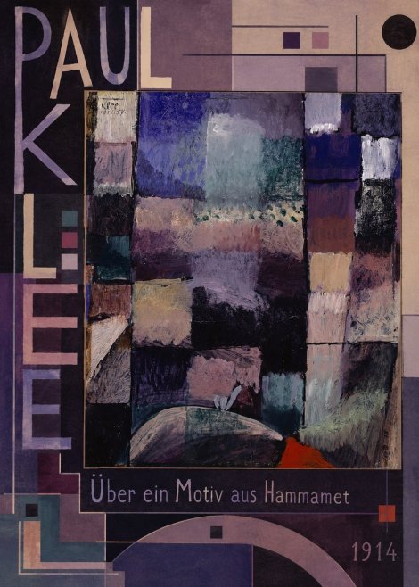 Paul Klee Über Ein Motiv Aus Hammamet No6 - Juliste