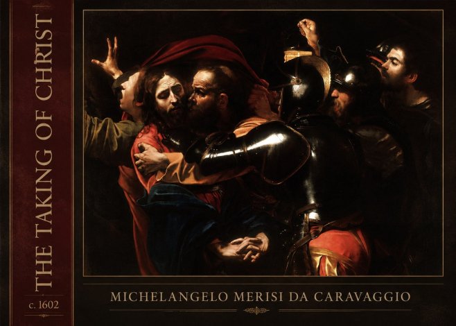 Michelangelo Merisi da Caravaggio The Taking of Christ II No2 - Juliste