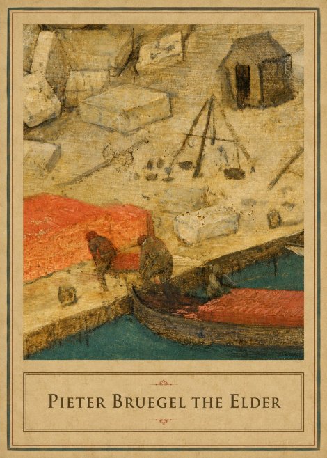 Pieter Bruegel A Harbor Scene Detail No1 - Juliste