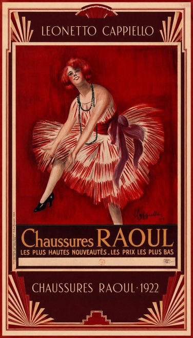 Leonetto Cappiello Chaussures Raoul No1 - Juliste