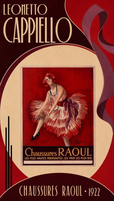 Leonetto Cappiello Chaussures Raoul No6 - Juliste