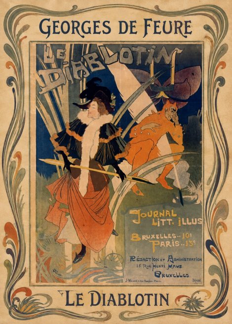 Georges de Feure Le Diablotin II No1 - Juliste