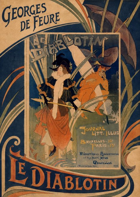 Georges de Feure Le Diablotin II No2 - Juliste