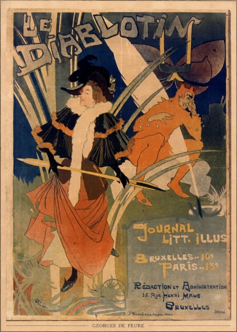 Georges de Feure Le Diablotin II No6 - Juliste