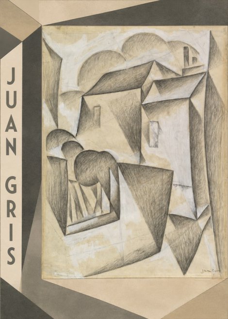 Juan Gris Houses in Paris No2 - Juliste